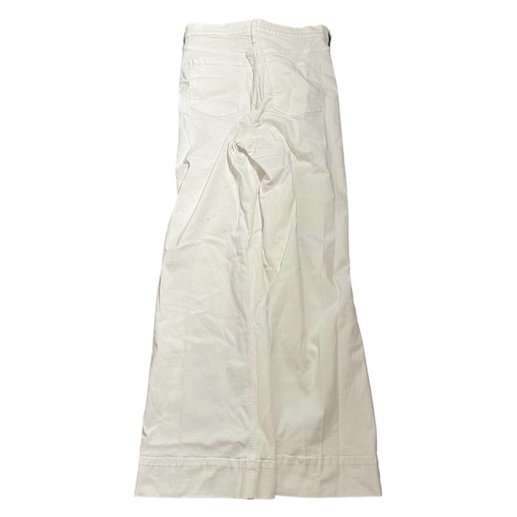 J. Crew Tall Wide Leg Trouser 31T Women’s White NWT BM813 - Picture 3 of 5